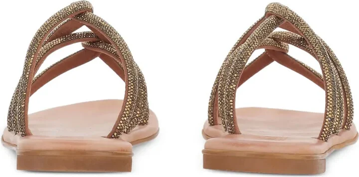 Rhinestone-Embellished Sandals - Image 3