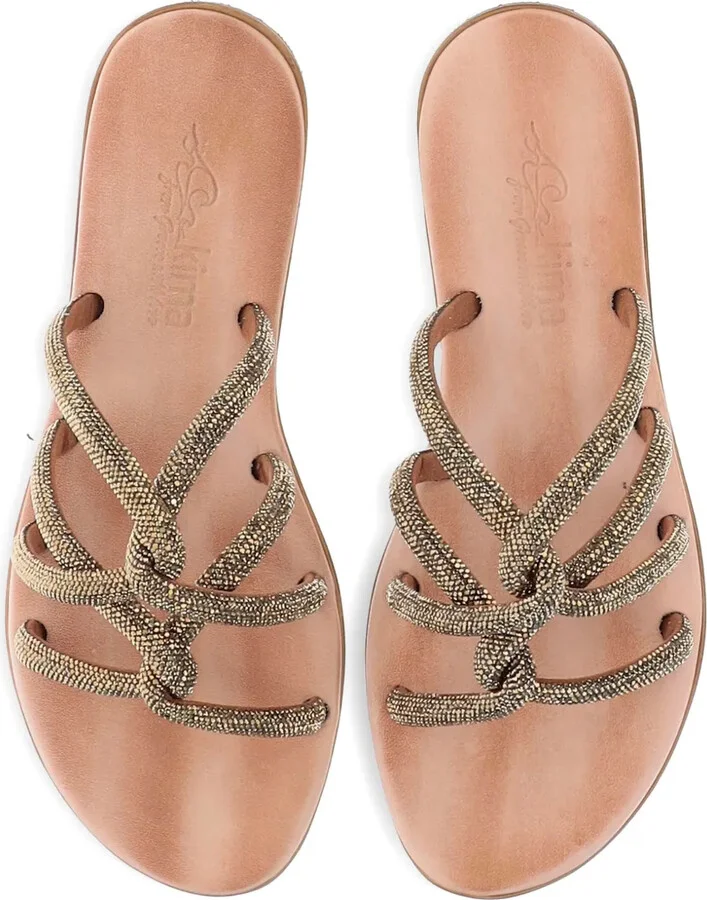 Rhinestone-Embellished Sandals - Image 4