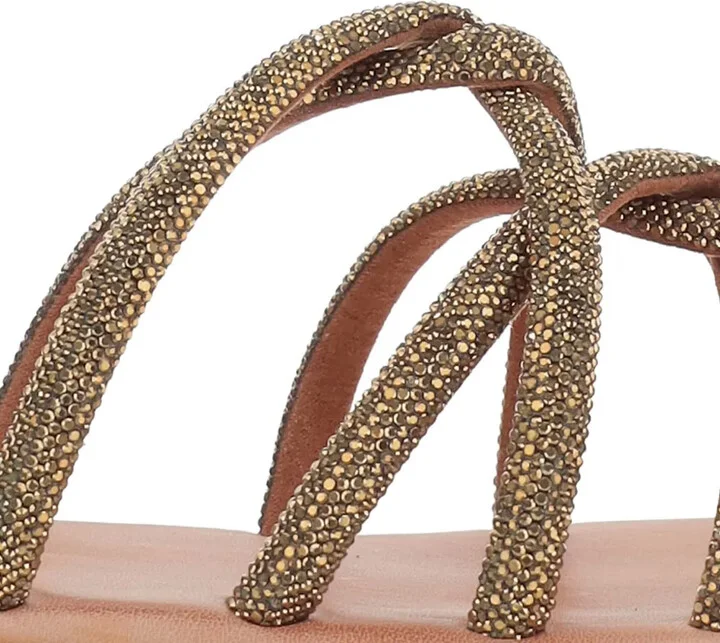 Rhinestone-Embellished Sandals - Image 5