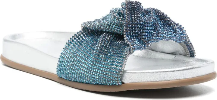 Rhinestone-Embellished Slides - Image 2
