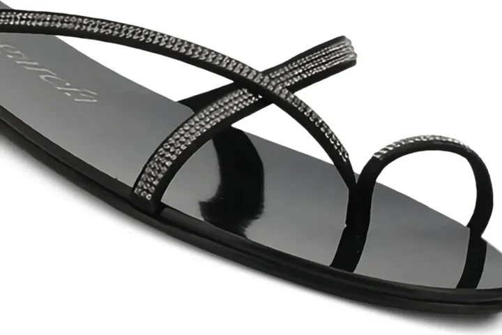 Rhinestone-Embellished Slides - Image 2