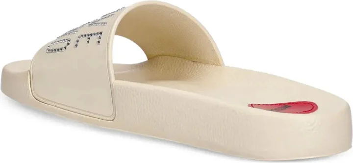 Rhinestone-Embellished Slides - Image 3