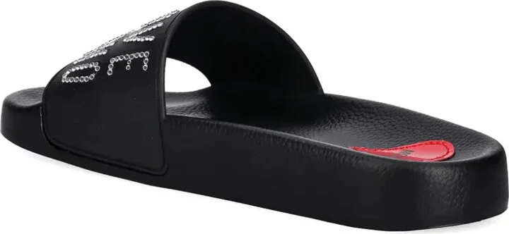 Rhinestone-Embellished Slides - Image 3