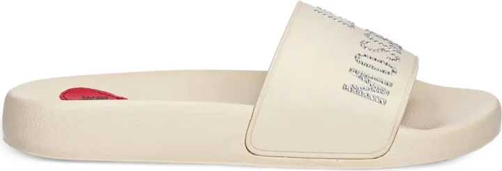 Rhinestone-Embellished Slides