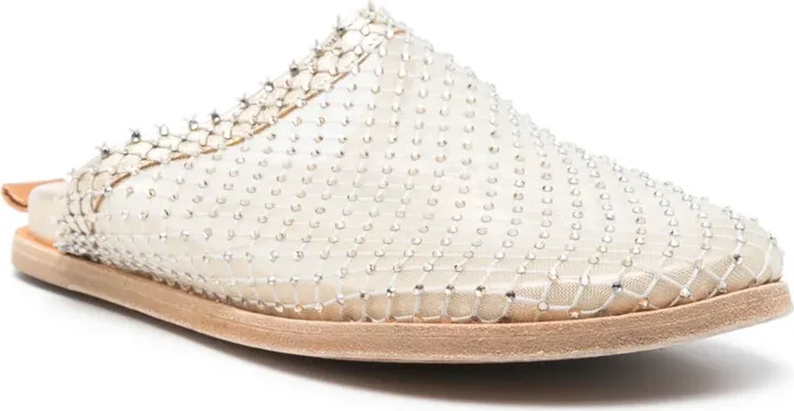 Rhinestone-Embellished Slippers - Image 2