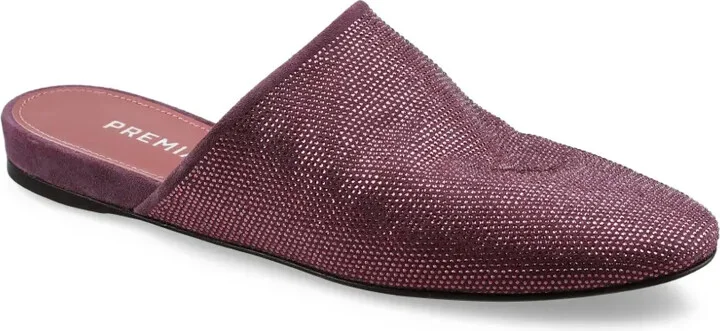 Rhinestone-Embellished Slippers - Image 2
