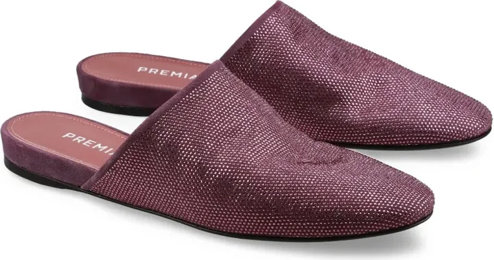 Rhinestone-Embellished Slippers - Image 3