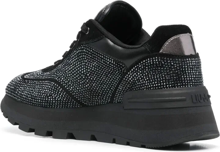 Rhinestone-Embellished Sneakers - Image 3