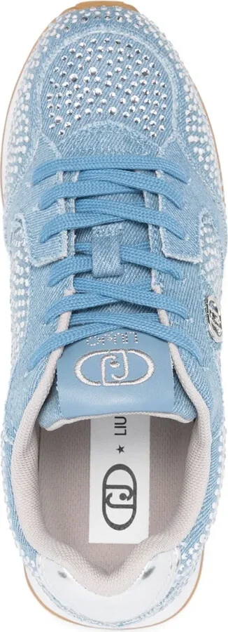 Rhinestone-Embellished Sneakers - Image 4