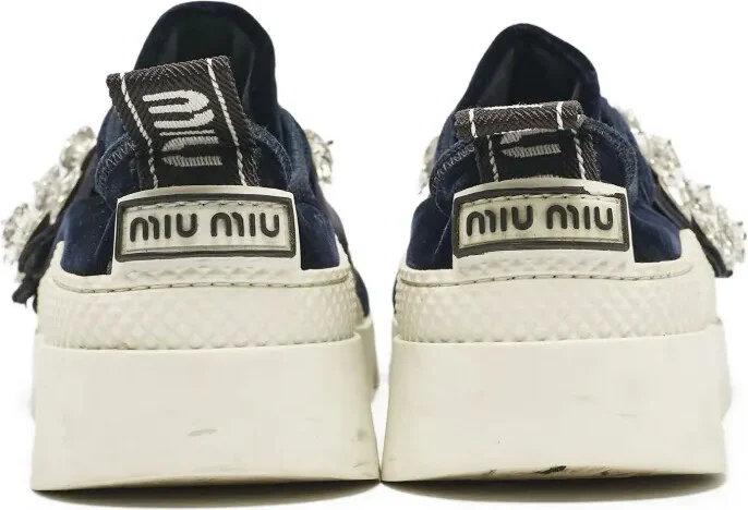 Rhinestone-Embellished Sneakers - Image 3