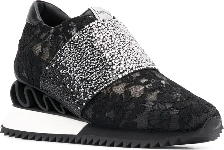 Rhinestone Embellished Sneakers - Image 2