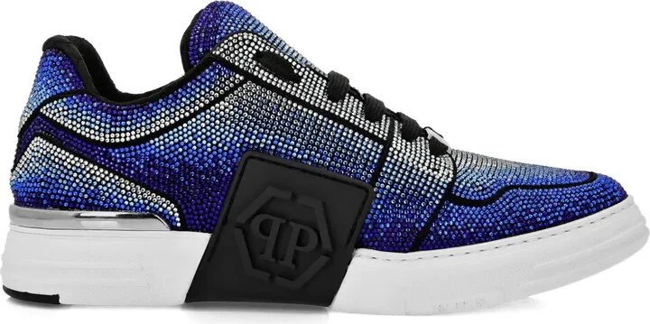 Rhinestone-Embellished Sneakers