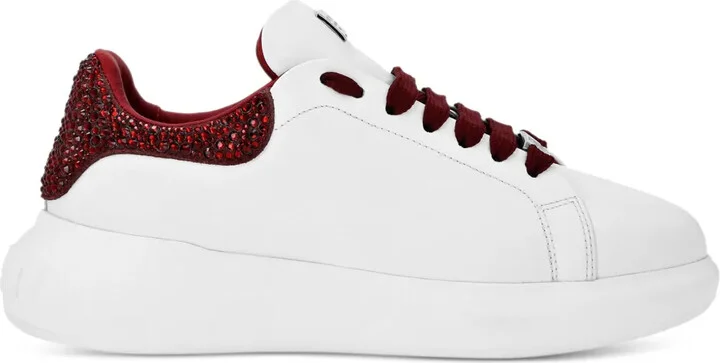 Rhinestone-Embellished Sneakers