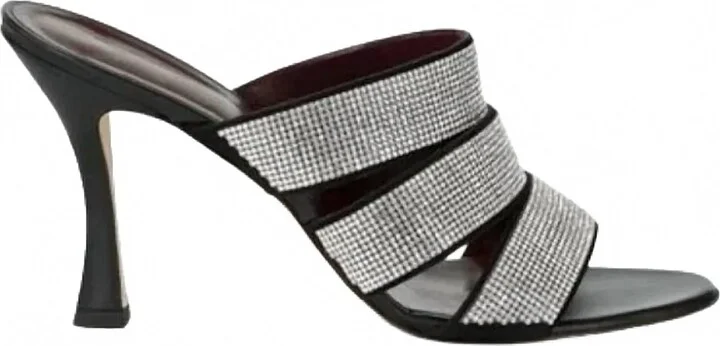Rhinestone Heels In Silver