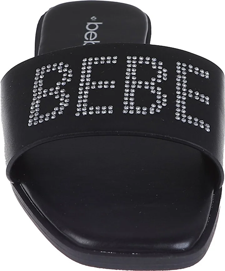 Rhinestone Logo Slide Sandal - Image 2