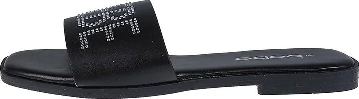 Rhinestone Logo Slide Sandal - Image 8