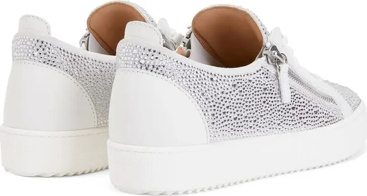 Rhinestone Low-Top Sneakers - Image 3