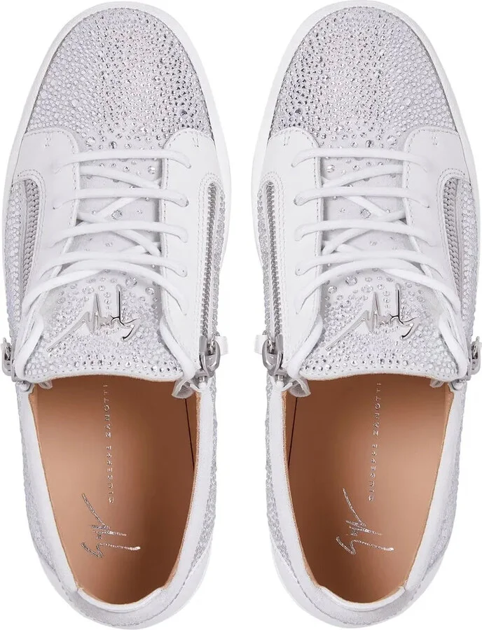 Rhinestone Low-Top Sneakers - Image 4