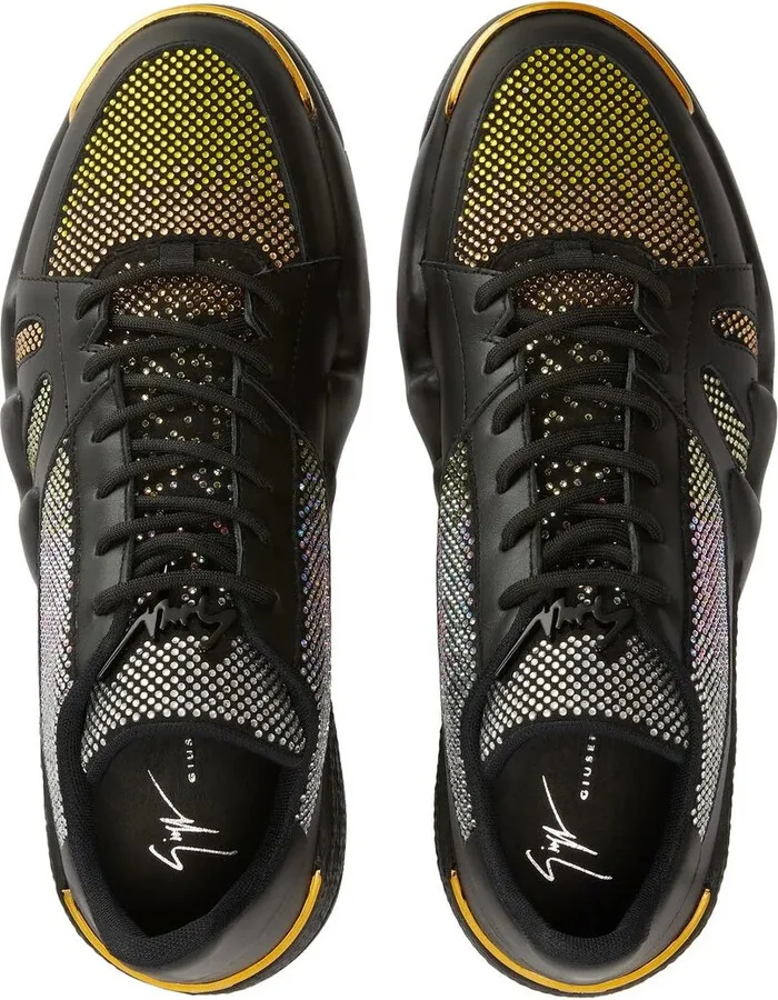 Rhinestone Low-Top Sneakers - Image 4