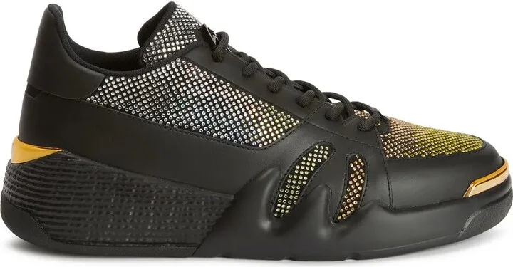 Rhinestone Low-Top Sneakers