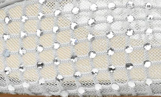 Rhinestone Mesh Slingback Pump - Image 11
