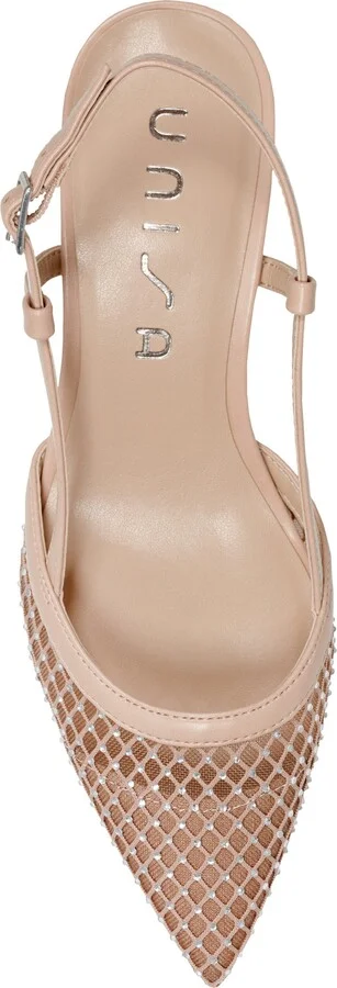 Rhinestone Mesh Slingback Pump - Image 10