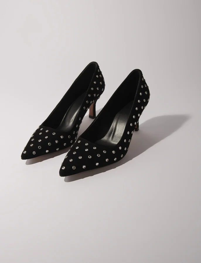 Rhinestone pumps with pointed toes - Image 2