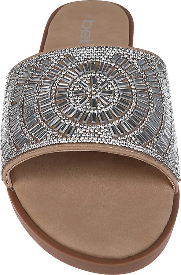 Rhinestone Slide Sandal - Image 2