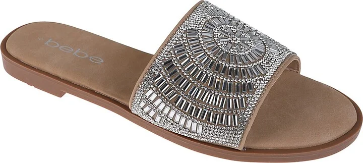 Rhinestone Slide Sandal