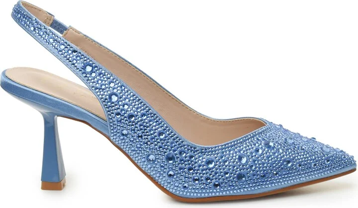 Rhinestone Slingback Pump - Image 10