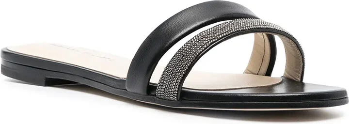 Rhinestone Strap Sandals - Image 2