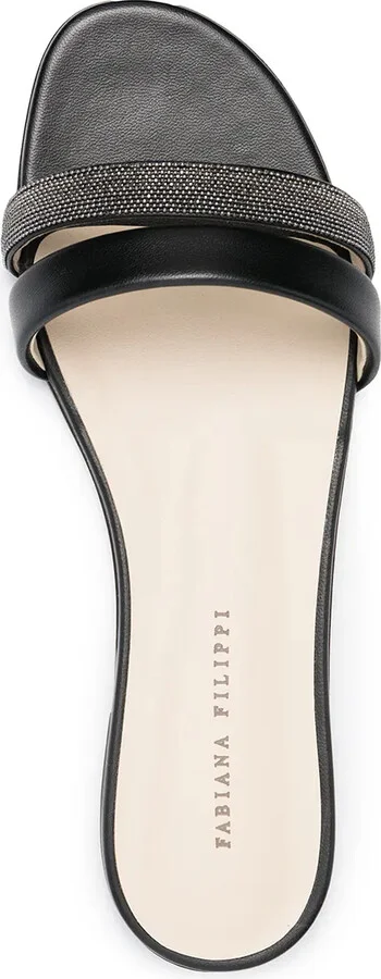 Rhinestone Strap Sandals - Image 4