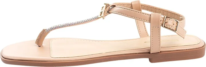 Rhinestone T-Strap Sandal - Image 8