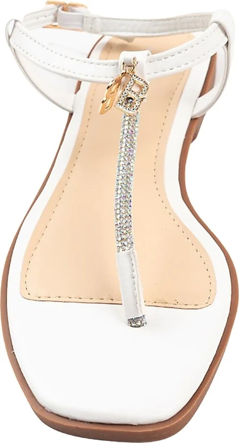 Rhinestone T-Strap Sandal - Image 9