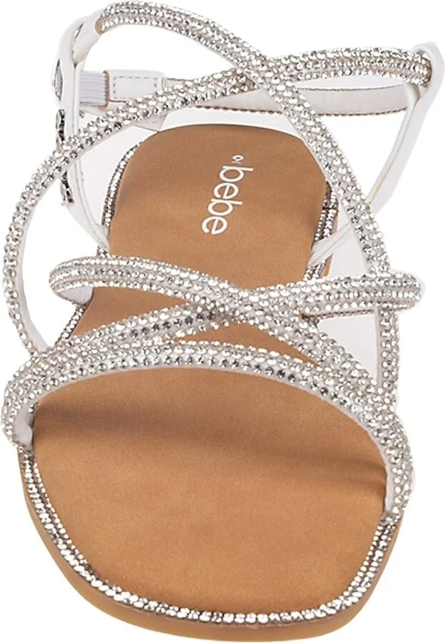 Rhinestone Tubular Sandal - Image 2