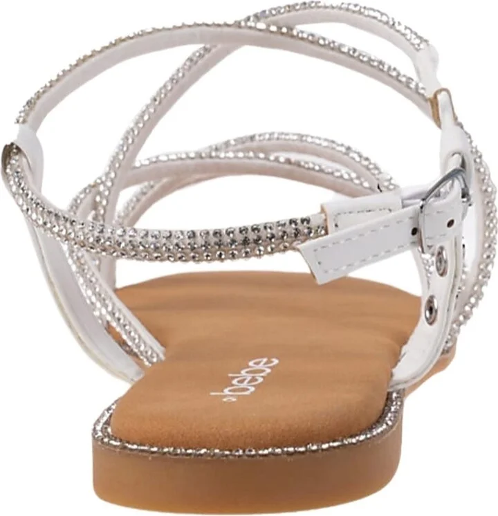 Rhinestone Tubular Sandal - Image 3