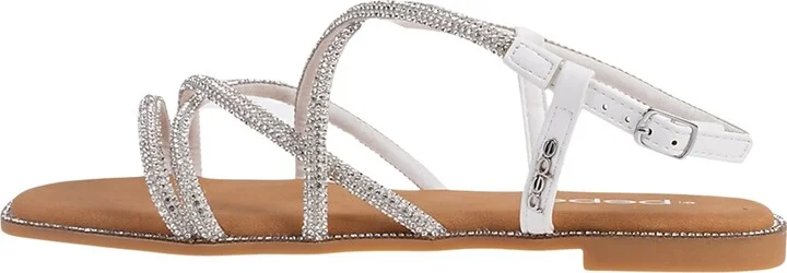 Rhinestone Tubular Sandal - Image 8