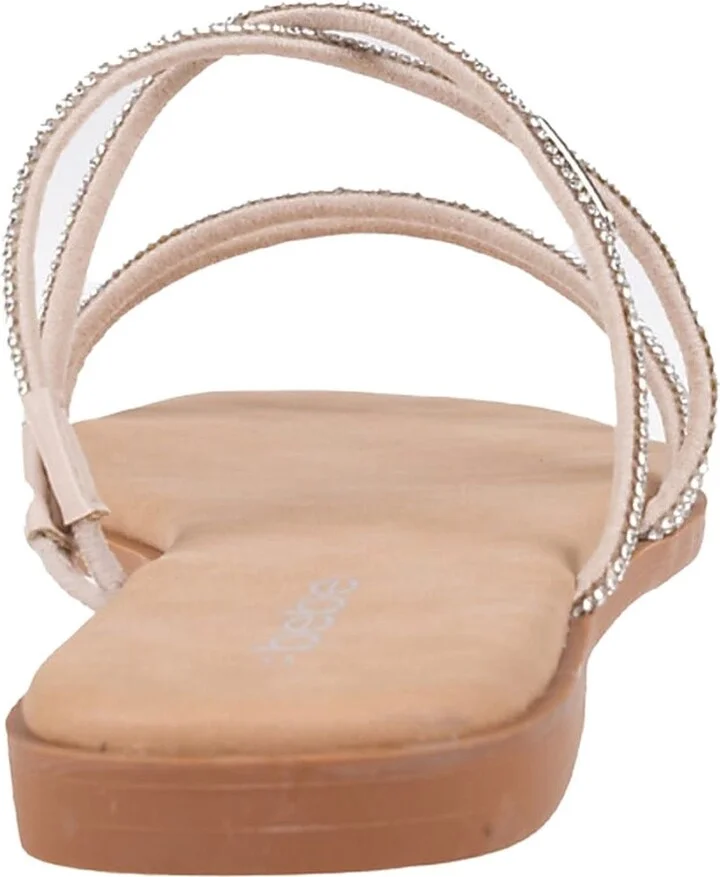 Rhinestone Tubular Slide Sandal - Image 3
