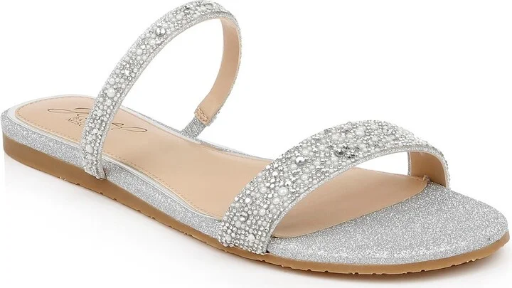 Rhinestoned Sandal
