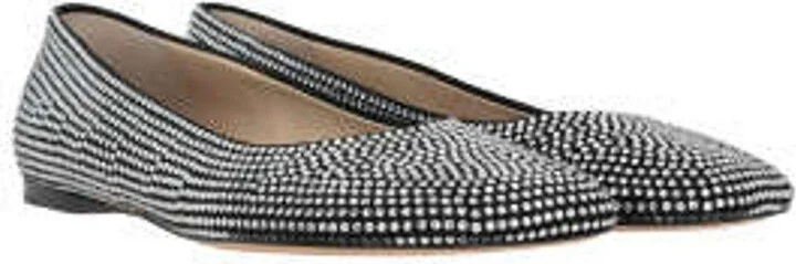 Rhinestones Embellished Ballerina Flats - Image 2