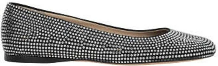 Rhinestones Embellished Ballerina Flats