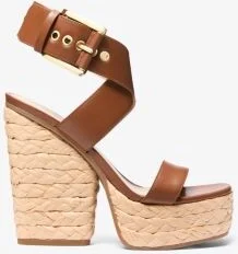 Rhoda Leather Platform Sandal - Image 9