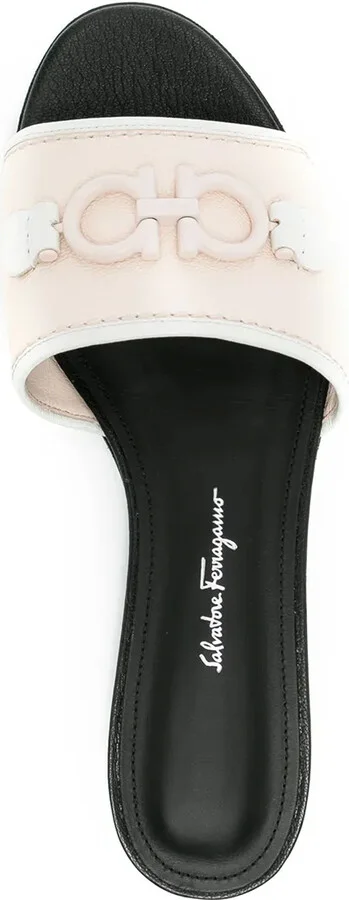 Rhodes Gancini-logo sandals - Image 4