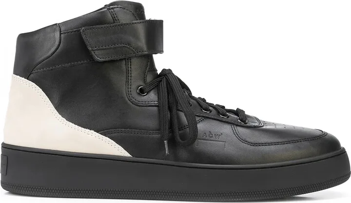 Rhombus high-top sneakers