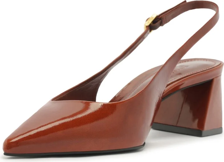Rhonda Mid Slingback Pointed Toe Pump - Image 9