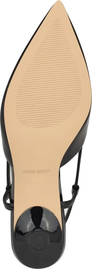 Rhonda Slingback Pointed Toe Kitten Heel Pump - Image 5
