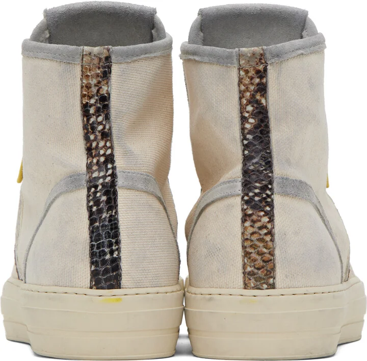 Rhude Beige Bel Airs Sneakers - Image 2