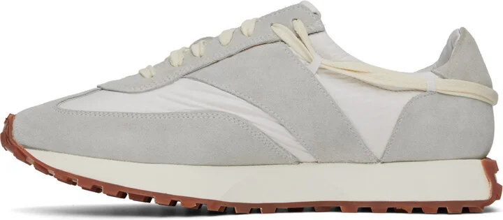 Rhude Gray Rhude Runner Sneakers - Image 3