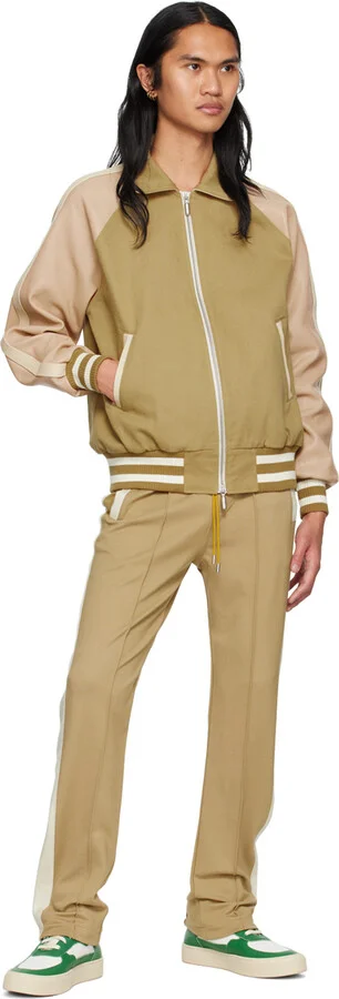 Rhude Green & White Cabriolets Sneakers - Image 5
