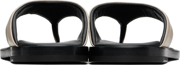 Rhude Off-White Lounge Thong Flip Flops - Image 2